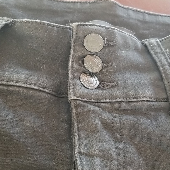 Celebrity Gold Black Jeans Size 10 - Picture 4 of 5